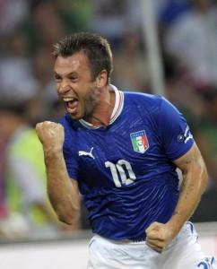 EURO 2012: ITALY VS IRELAND
