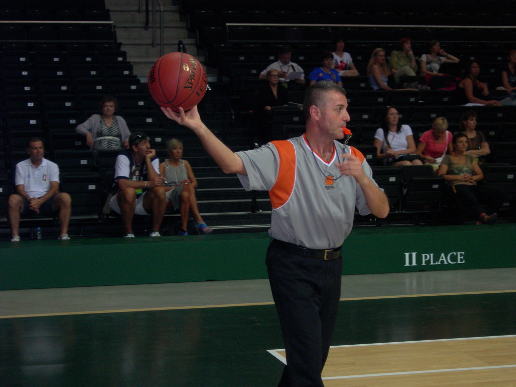 L'Arbitro di Basket Giuliano Ciano