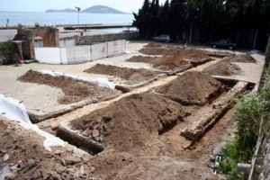 I lavori nell'area di Caposele