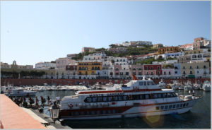 Ponza Porto panorama