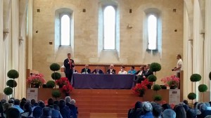 La Presidenza del Convegno A Fossanova