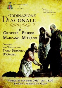 Ordinazione diaconale di Giuseppe Marzano e Filippo Mitrano