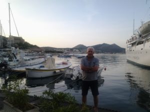 Carlo Avallone nel suo "regno"