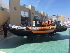 L'esposizione della Capelli allo Yacht Med Fest a Gammarth (Tunisi) 2016