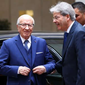Il Premier Gentiloni on Essebsi